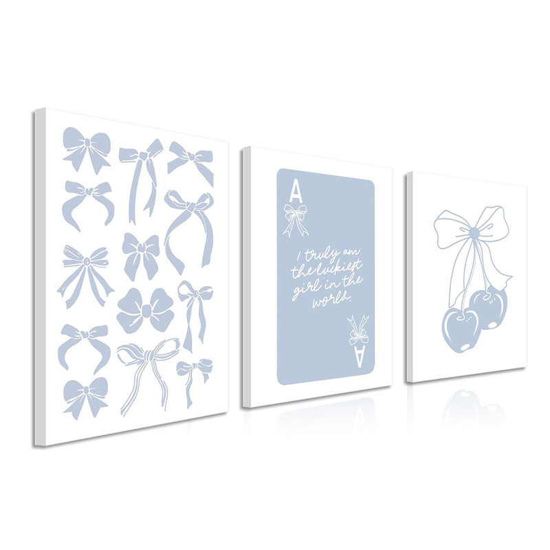 3 Piece Wrapped Canvas Print