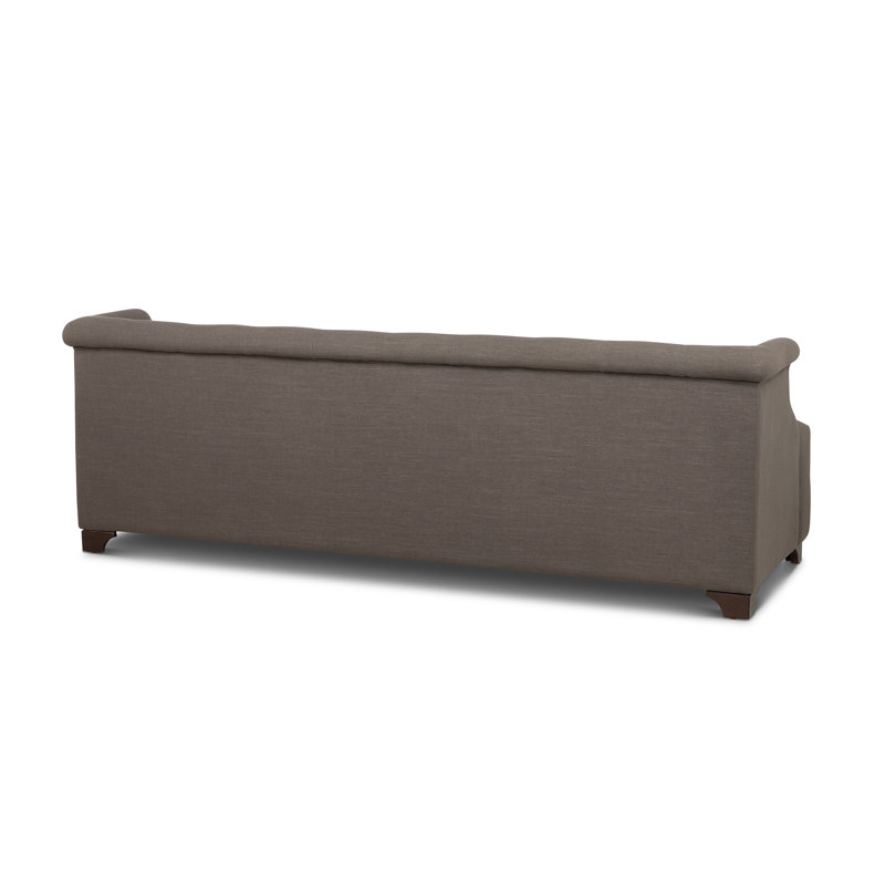 Scroll Arm Sofa, Putty, Mocha, Truffle