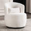 Chaise d'appoint pivotante de 25,59 po Andesine-737631809
