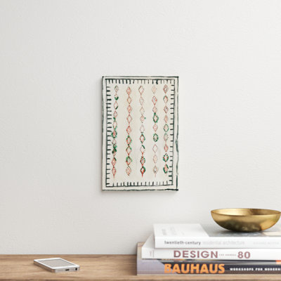 Reproduction d’art sur toile tendue « Moroccan rug II » par Albina Bratcheva