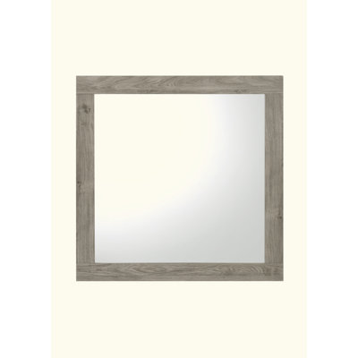 Light Gray Finish Mirror