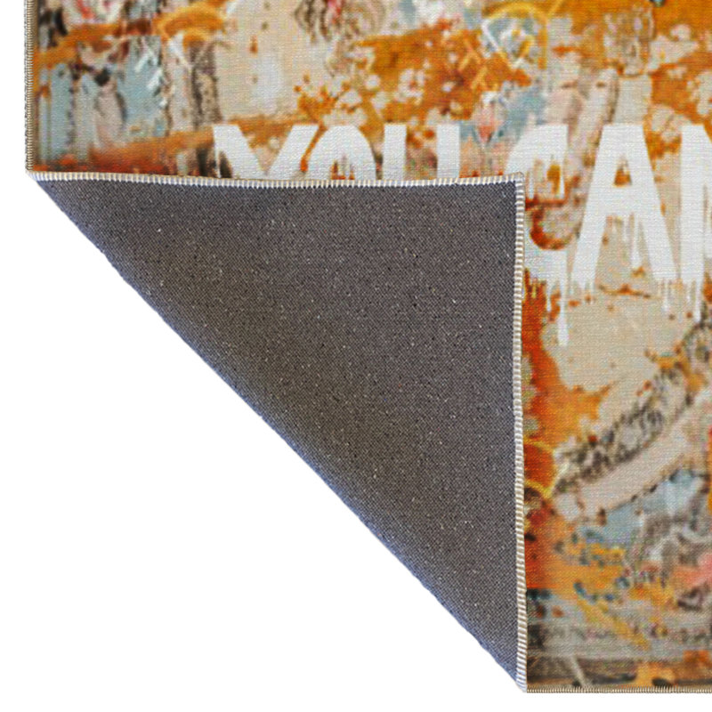 Ne pas renoncer, vous pouvez le faire Tapis décoratif moderne à motifs, Tapis de couloir 2 pi 8 po x 6 pi 7 po