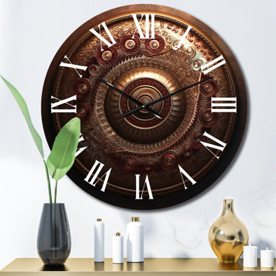 Metal Wall Clock