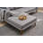 Modern Corner Sofa, Grey Fabric, 98.4 x 28.3 x 35.4 inches | 100% Polyester Upholstery, Solid Wood Legs, 28 DNS Medium Hard Sponge | Perfect for Living Room, Stylish Comfort & Space-Saving Design-1826424999-1826425179