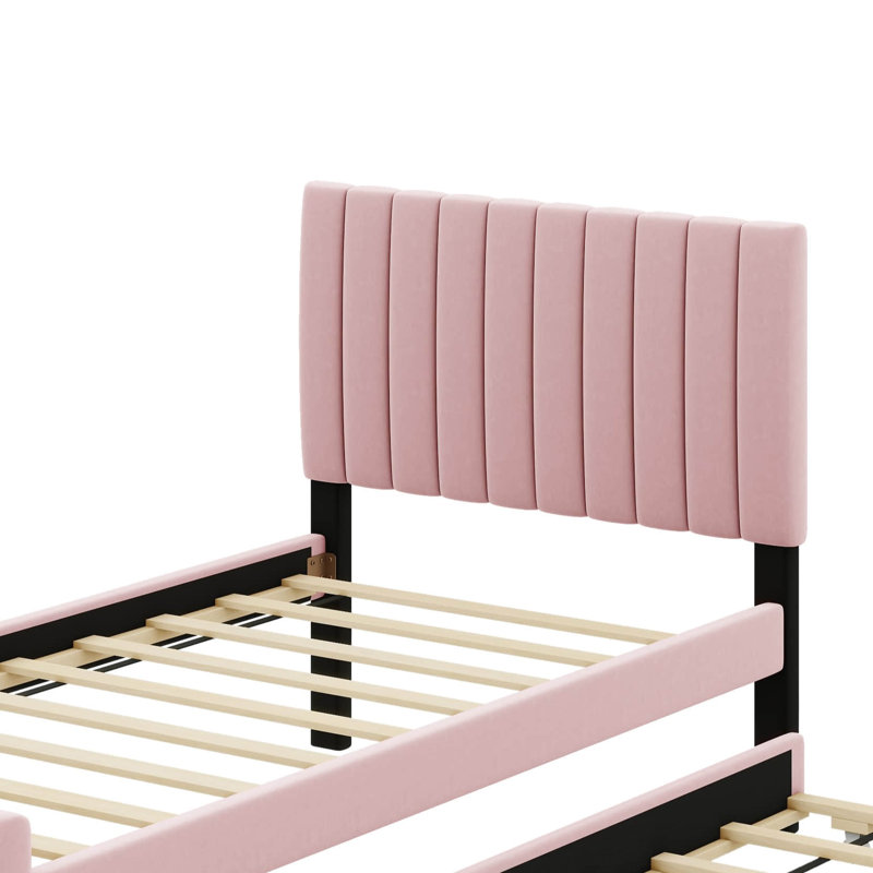Twin Size Vlera Bed, Pink