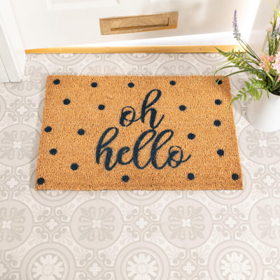 Rothwell Non-Slip No Pattern Doormat
