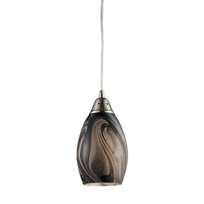 Akenya 1 - Light Chrome Single Pendant