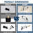 Wall Mounted Tub Spout with Diverter-104894432