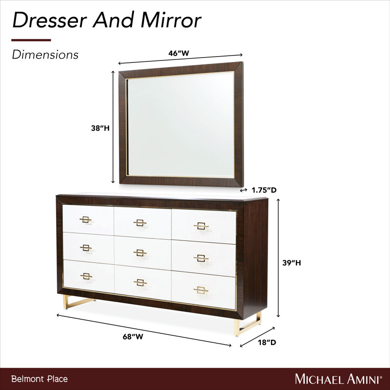 Belmont Place 9 - Drawer Dresser