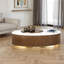 Meuble de salon brun contemporain 1pc