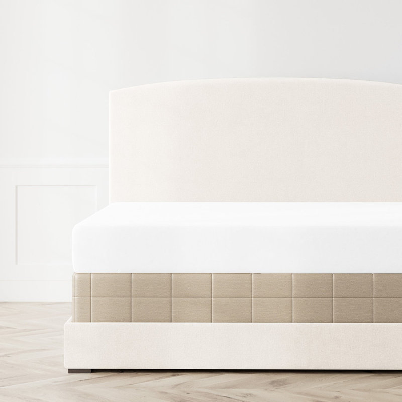 Stria Box Spring Cover, Bronze, King