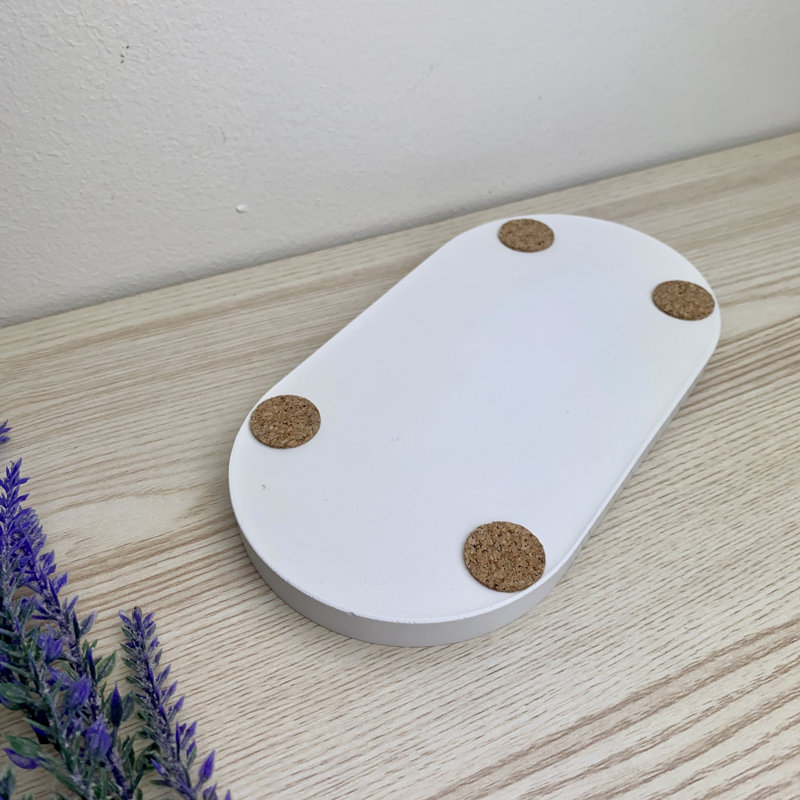 Incense Holders Stoneware Tabletop / Centrepiece Candle Accessories, White