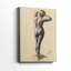 Nu masculin - toile tendue par Gustav Klimt-1952988774