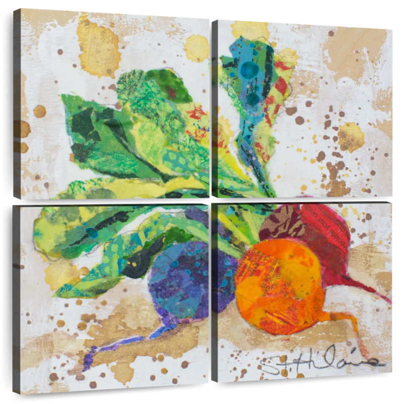 Yarlin Veggie Splash I, H 26 po x l 26 po