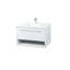 Ensemble de meuble-lavabo mural simple 30 po Roman-1468829393