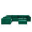 Moya 6 Seater Velvet Sofa & Chaise-1281018141-1281018142
