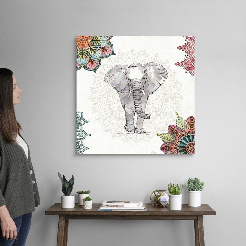 Reproduction d'art sur toile, H 30 po x l 30 po x P 1 po, Toile tendue