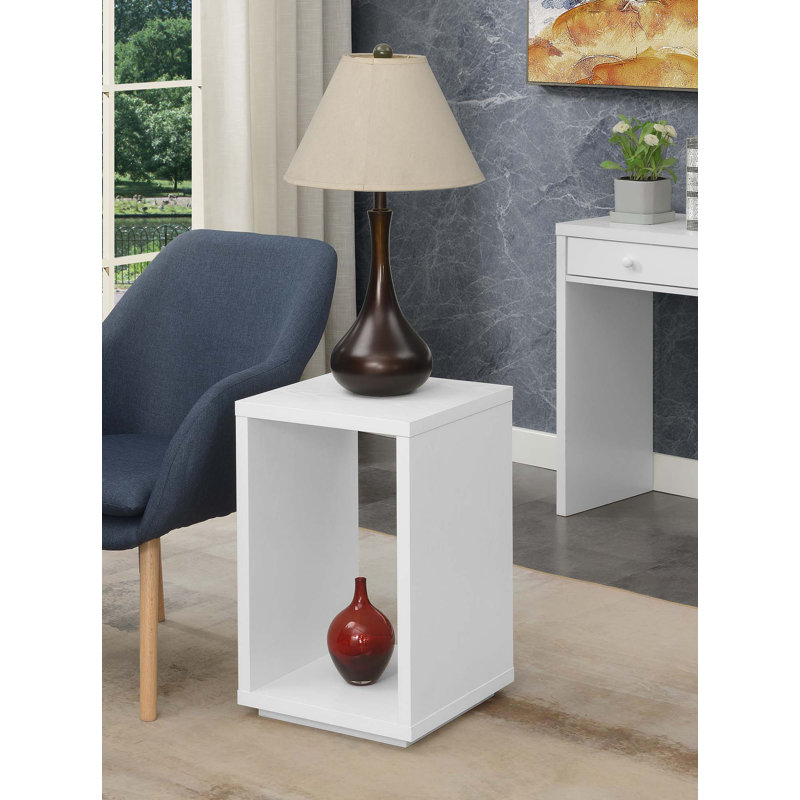 Jaffrey End Table, White