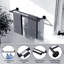 Double barre à serviettes en acier inoxydable SUS 304, porte-serviettes mural pour salle de bain-104901287-104901286