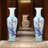 70.87"Jingdezhen ceramic plum blossom and bamboo chrysanthemum floor-standing decorative vase-702119347