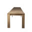 Longue console multifonctionnelle extensible, table de salle à manger en bois pour une utilisation polyvalente dans la maison et une optimisation de l'espace-335561005