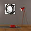  «Intersection 2» par Brittany Evans, art mural sur toile, 26 po x 26 po