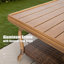 Ensemble de conversation pivotant en aluminium pour 5 personnes avec coussins Arcadia