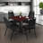 Neyland Cain Square X-Base Breakroom Table-32520429-32520423