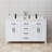 Beckett 60" Freestanding Double Bathroom Vanity with Cultured Marble Top-46032556-61130376-49797321