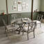 Ensemble de table de salle à manger 5 pièces avec table ronde extensible et 4 chaises rembourrées-1937465678