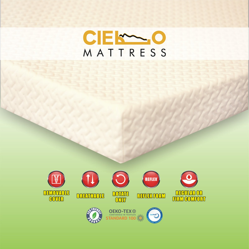 Pure Reflex Foam Orthopaedic Mattress, Double (4'6)