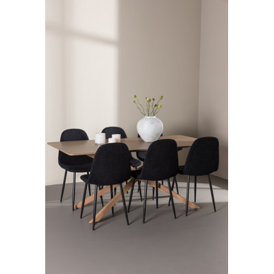 Hanish 6 - Person Dining Set