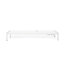 CAPE CORAL KD CHAISE LONGE GRIS (MP2) (ENSEMBLE DE 2) BLANC