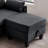 Kurumi Upholstered U-Shaped Sectional with Ottoman Symmetrical-406233225