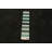 One-of-a-kind Hand Knotted Colour Transition Dark Green Wool Rug 6'4" x 10'4"