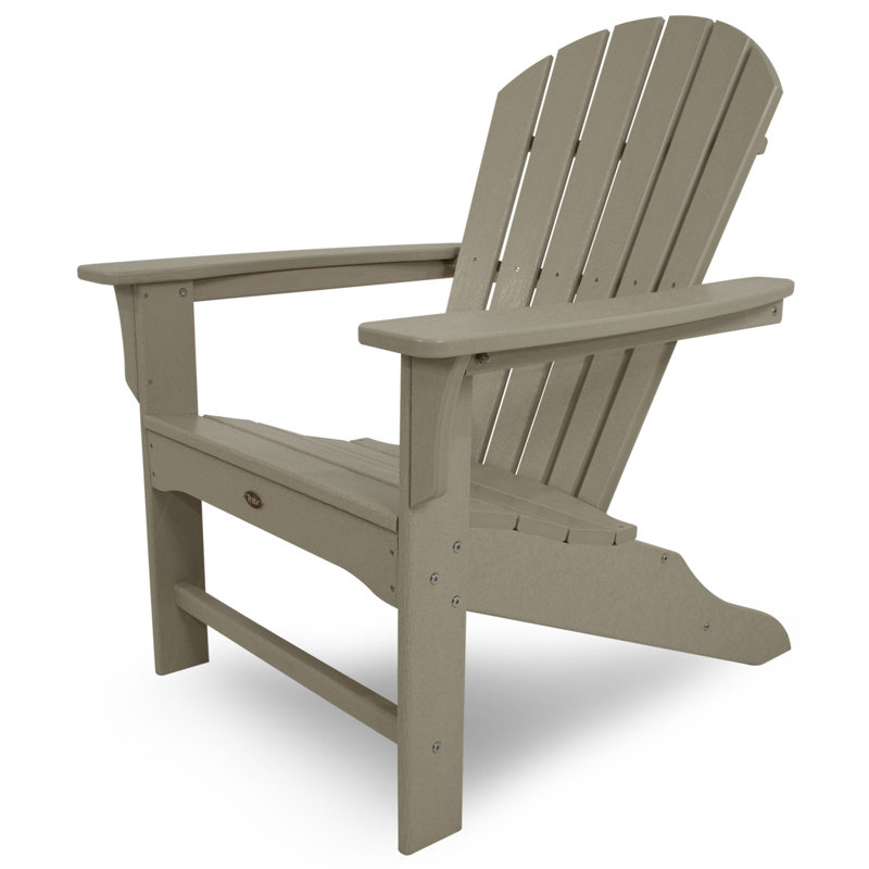Chaise Adirondack POLYWOOD Yacht Club Shellback, Château de sable