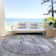 Machine Washable Indoor/Outdoor Claudian ACN1538 Lavender Rug
