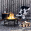 Round Steel Wood Burning Smokeless Fire Pit