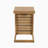 C-Shape End Table  Brown