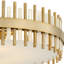 Luminaire suspendu 6 lumières Cassio | Laiton vieilli