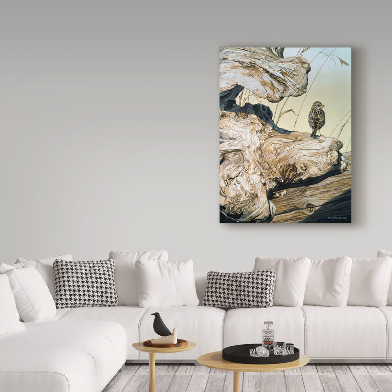 «Driftwood» par Etelca, impression sur toile tendue, H 19 po x l 14 po x P 2 po