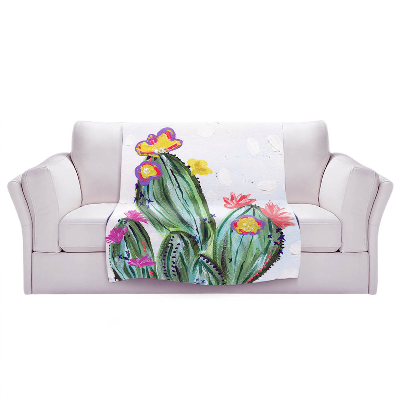 Hand Woven Throw Blanket, 68" W x 80" L