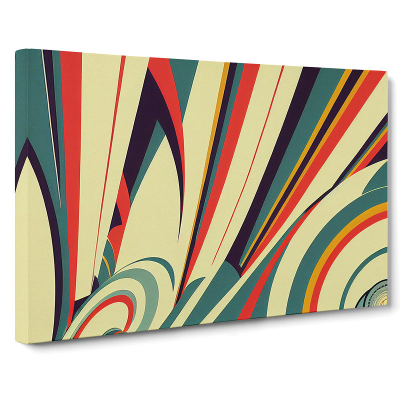 Deco Modern Vol.1 - Wrapped Canvas, 35cm H x 50cm W x 3cm D