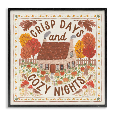Crisp Days & Cozy Nights  Giclee Art by Laura Marshall