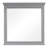Pheby Gray 40 In. W X 42 In. H Transitional Rectangle Wood Framed Mirror