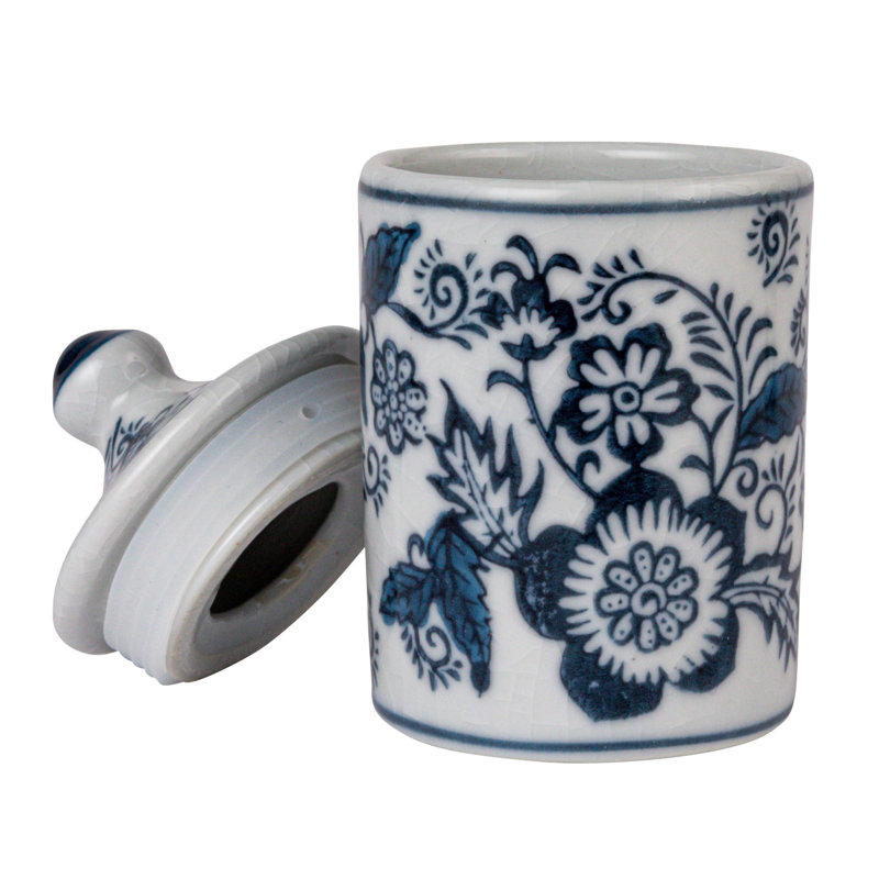 Blossom Enchantment Stoneware Jar Set