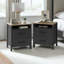 Table de chevet 2 tiroirs 22,7 po Pruitt-1293806226-1328995859