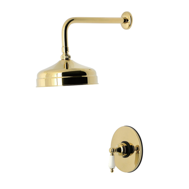 Robinet de douche Kingston, Laiton poli