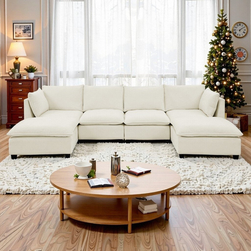 Canapé modulaire Comfy Cloud, Beige