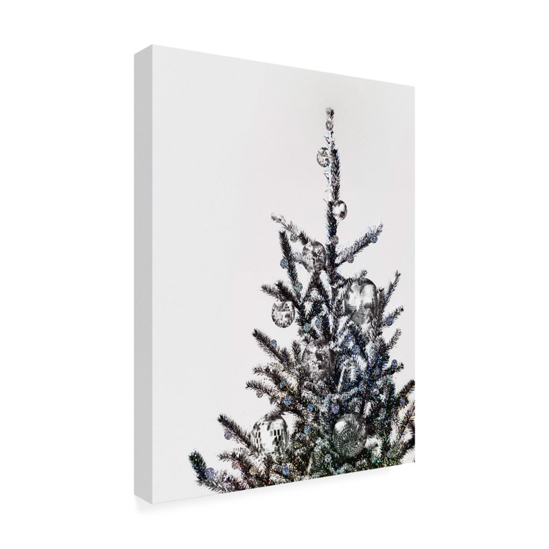  «Victoria Barnes Disco Christmas Tree I», art mural sur toile WAG37616, H 32 po x l 24 po